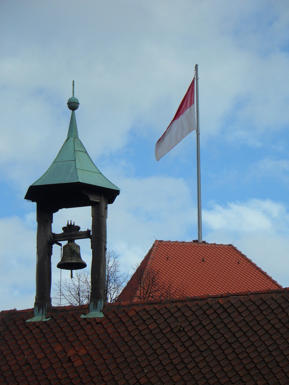 nuremberg imperial castle flag free photo