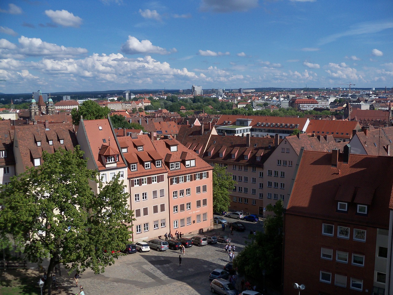 nuremberg homes city free photo