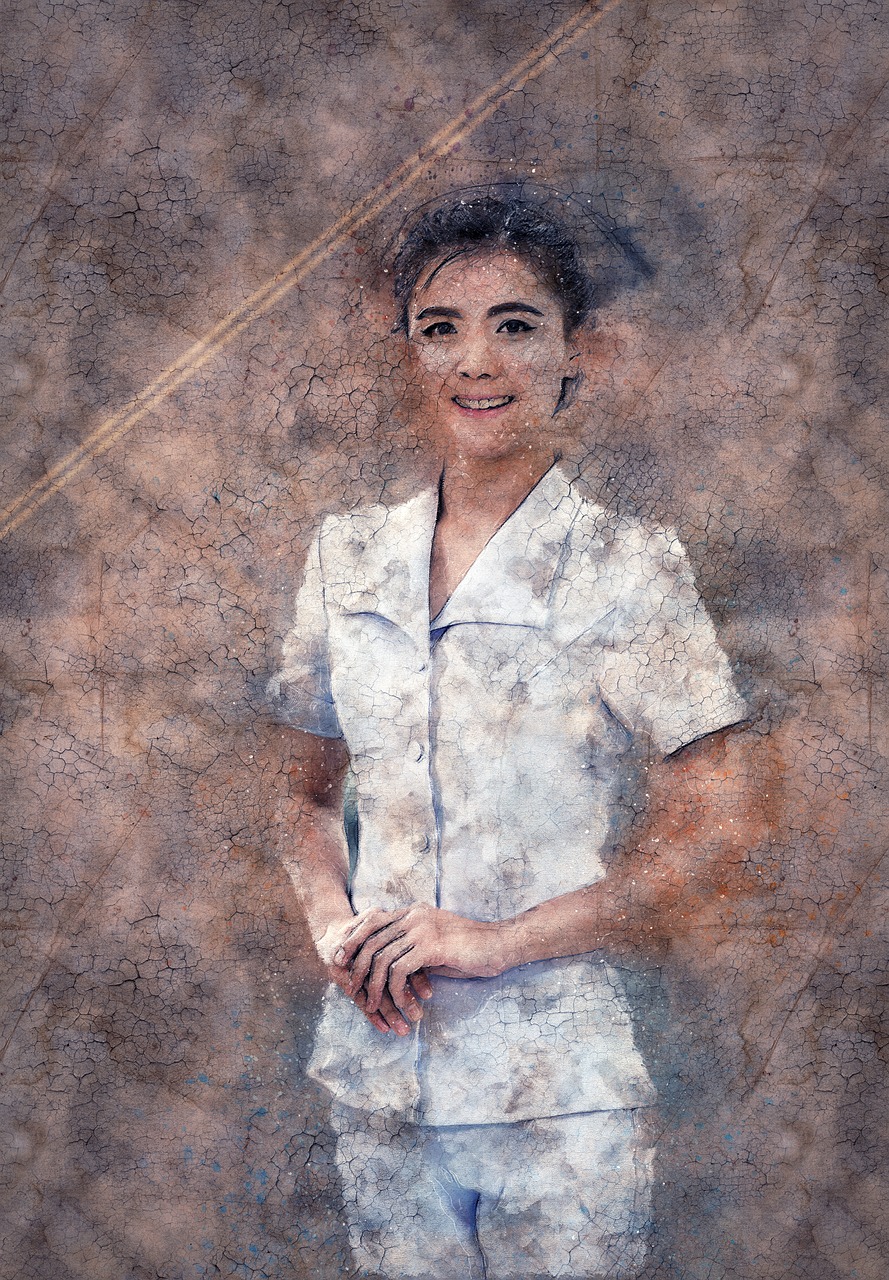 nurse woman smile free photo