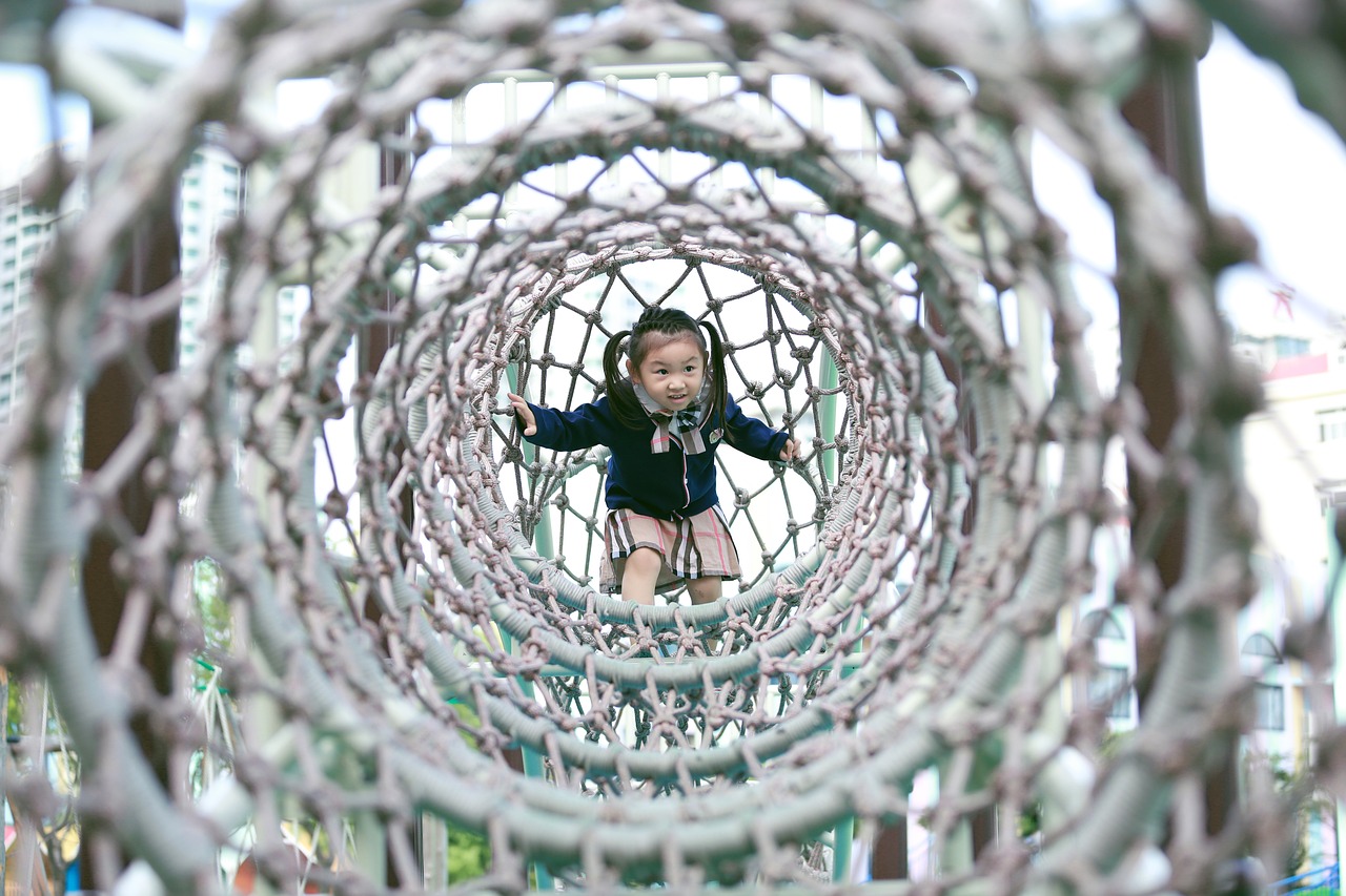 nursery playground girls free photo