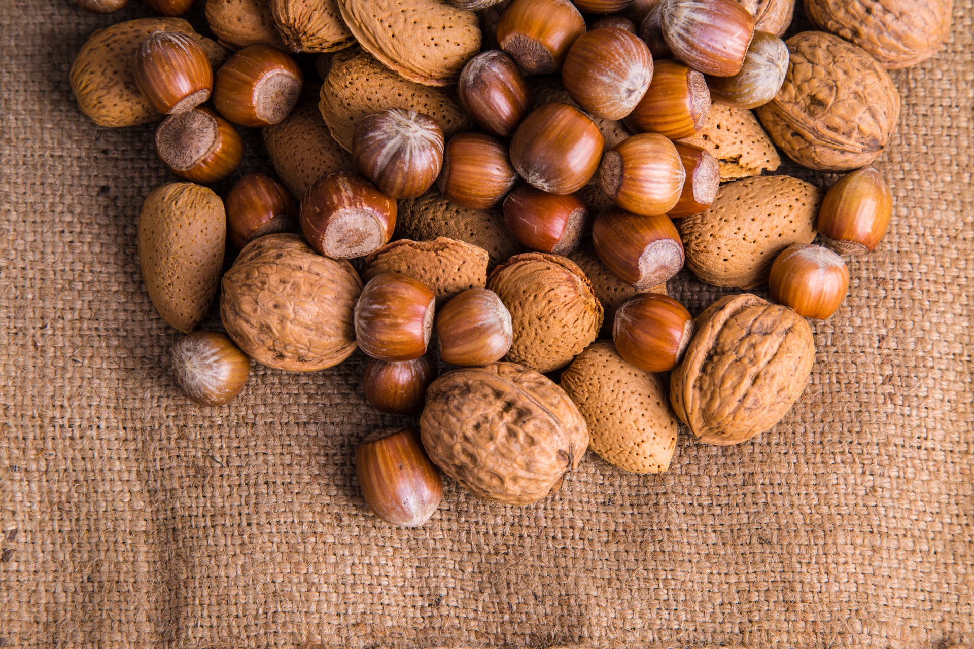 almond background broken free photo