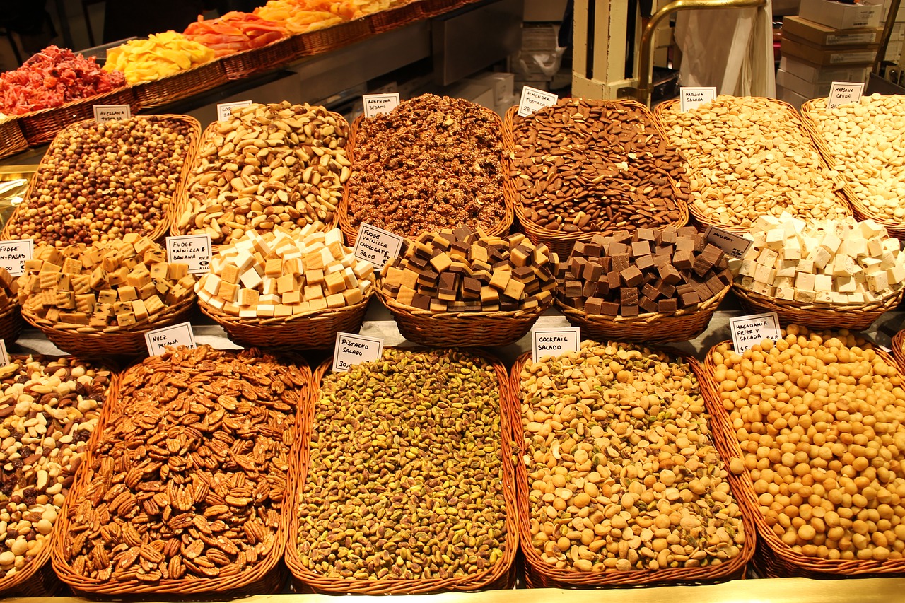 nuts markets shop free photo