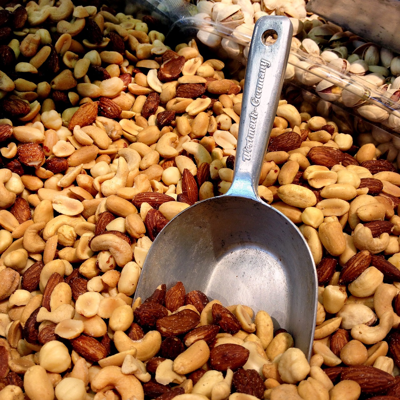 nuts dried fruit almonds free photo