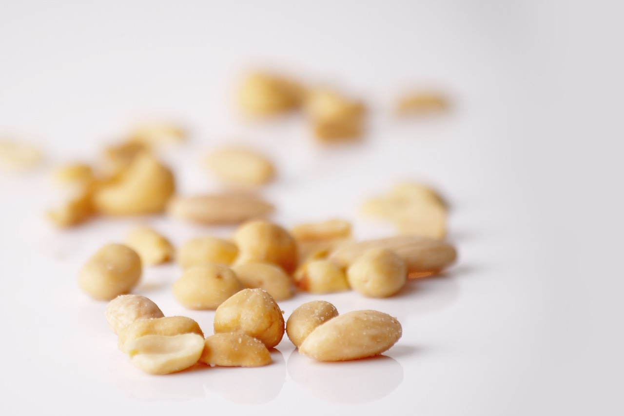 nuts nut mix salted peanuts free photo