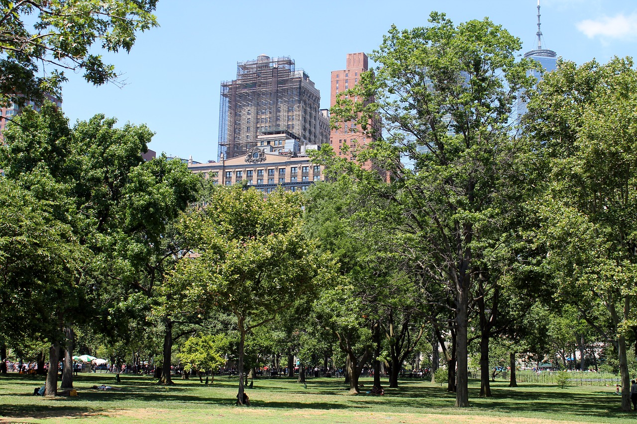 nyc  manhattan  battery park free photo