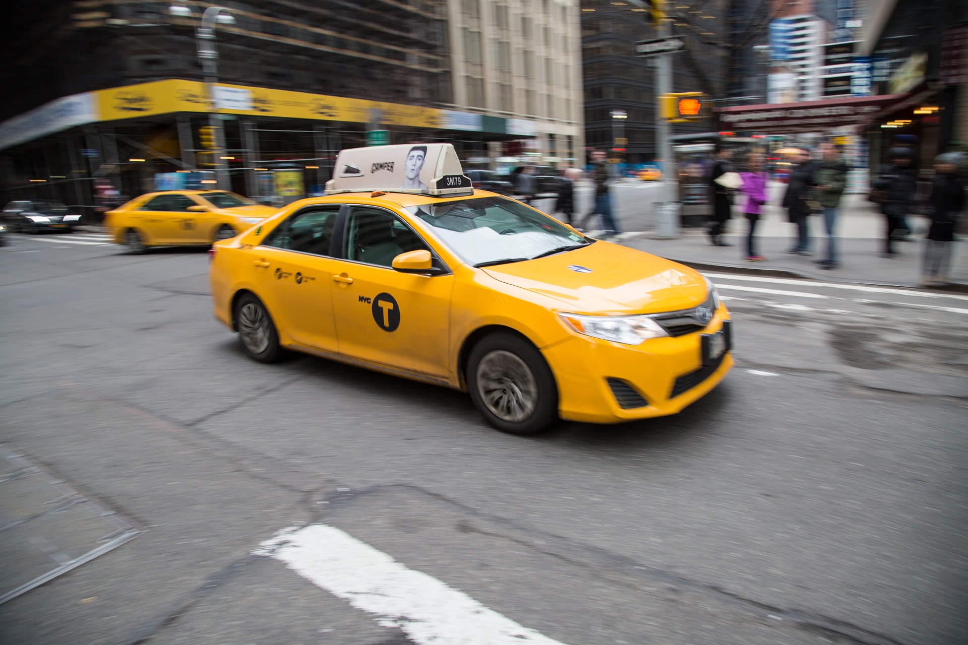 yellow cab new free photo