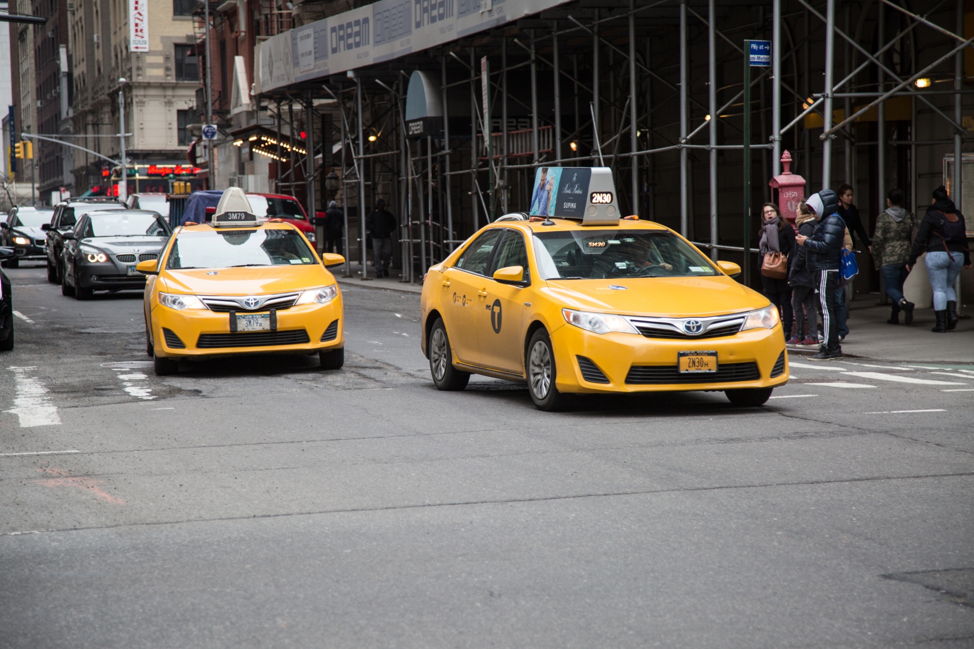 yellow cab new free photo