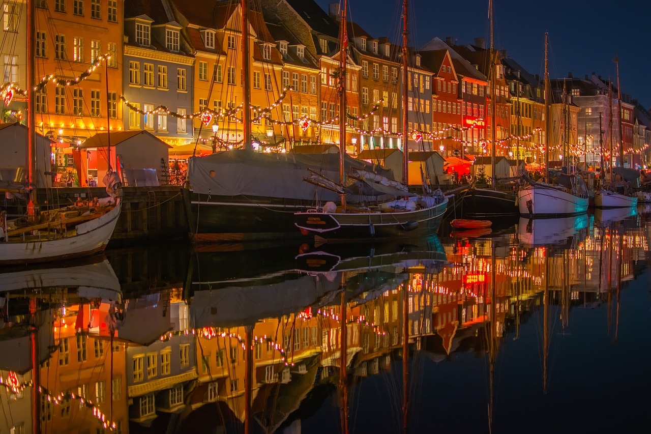 nyhavn denmark city free photo