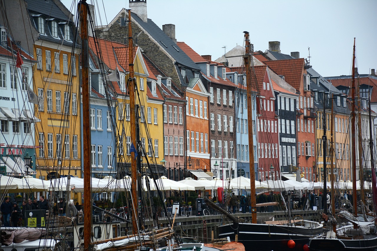 nyhavn building denmark free photo