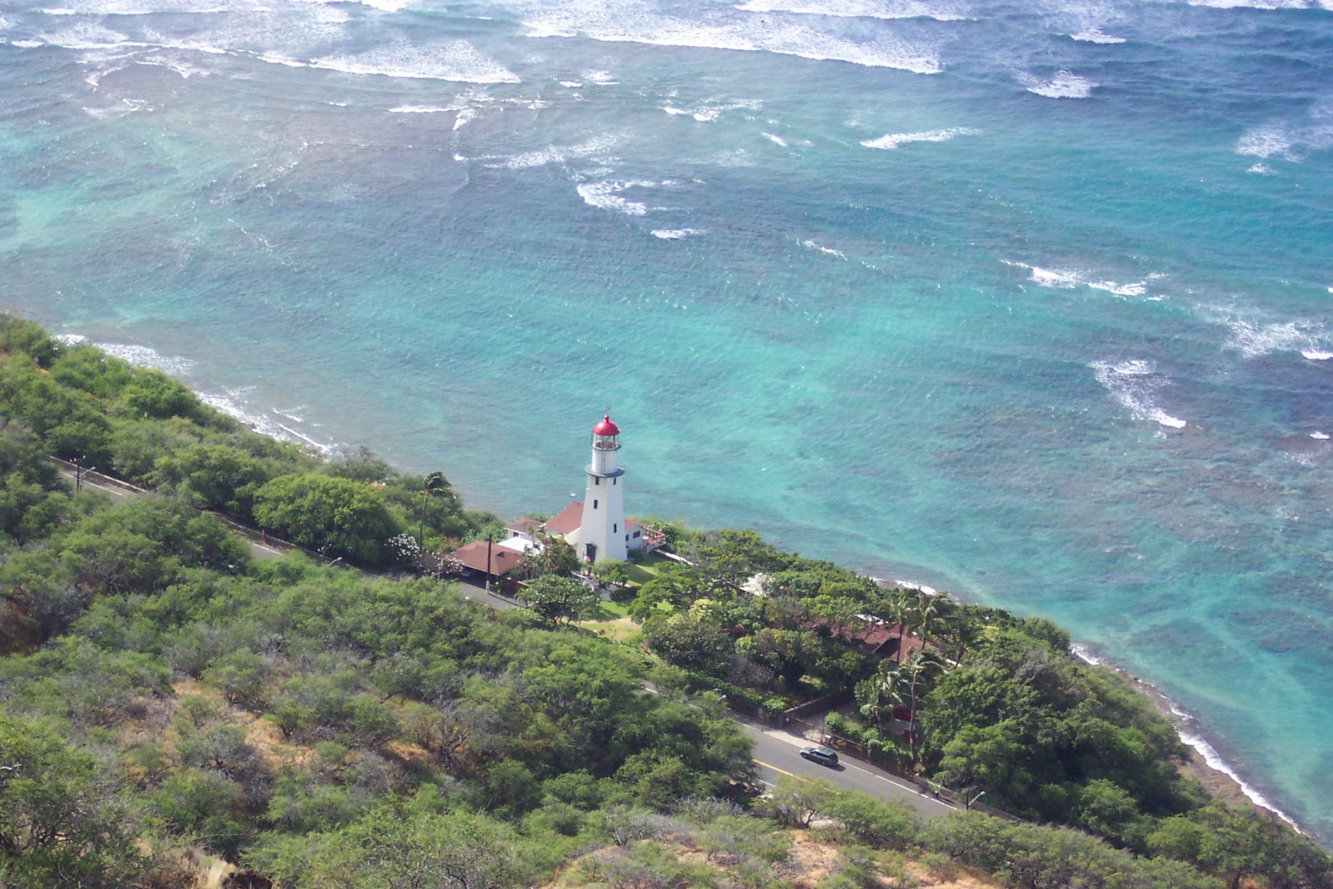 scenery lighthouse oahu free photo