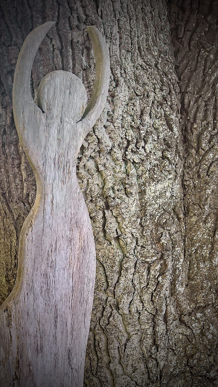 oak holzfigur art free photo