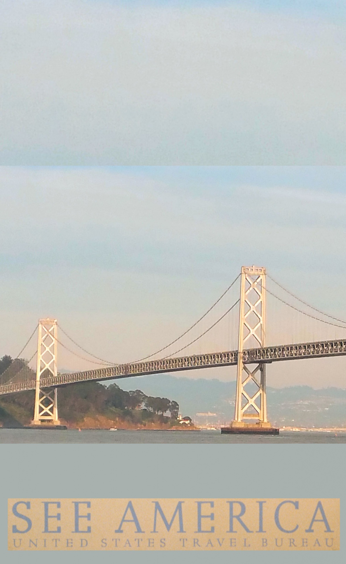 vintage oakland bridge free photo