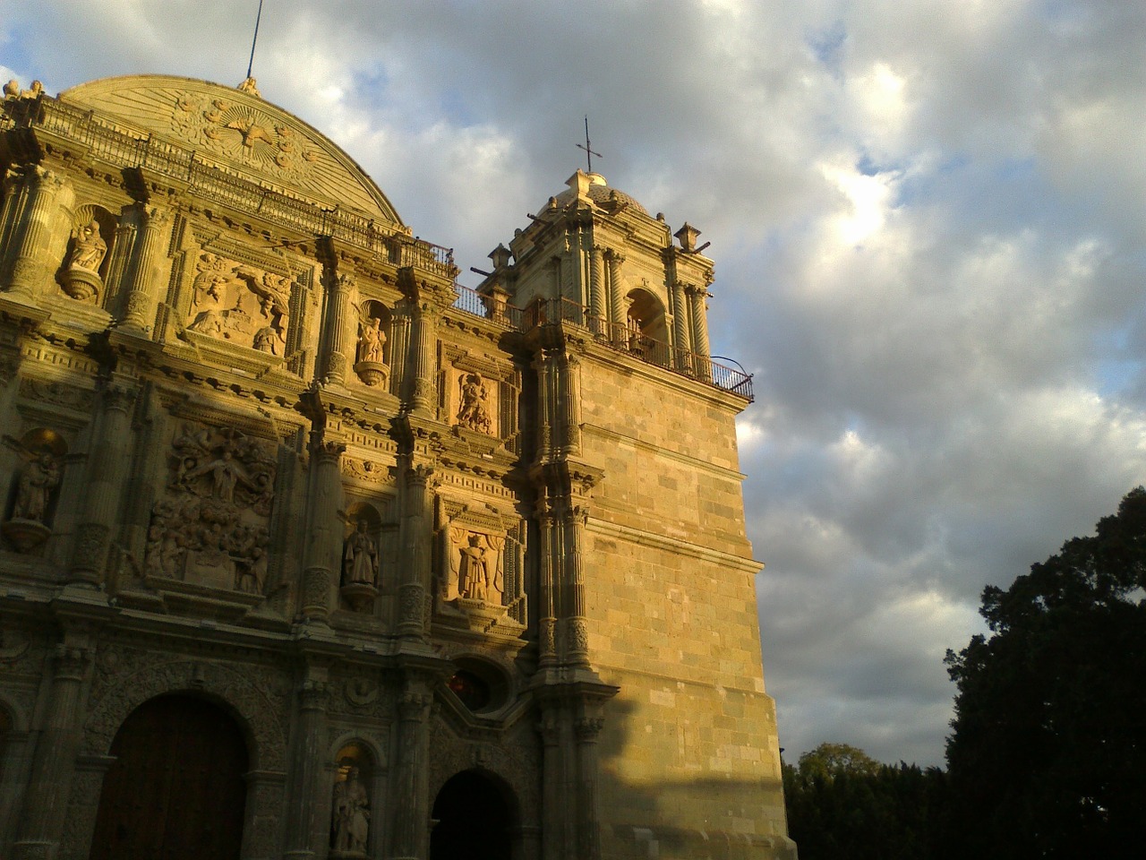 oaxaca architecture cathedral free photo
