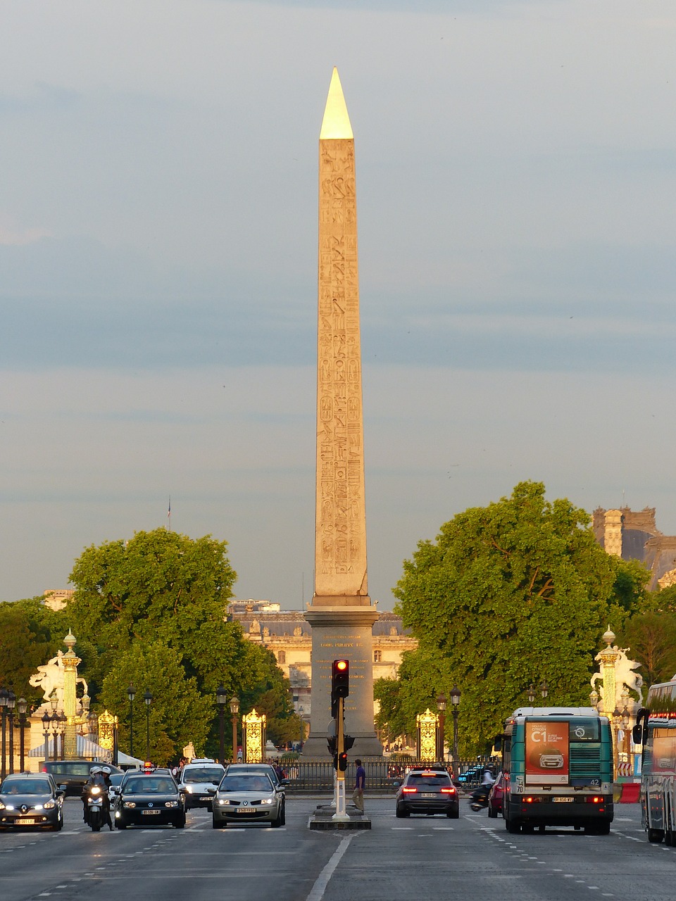 obelisk place de la concorde paris free photo