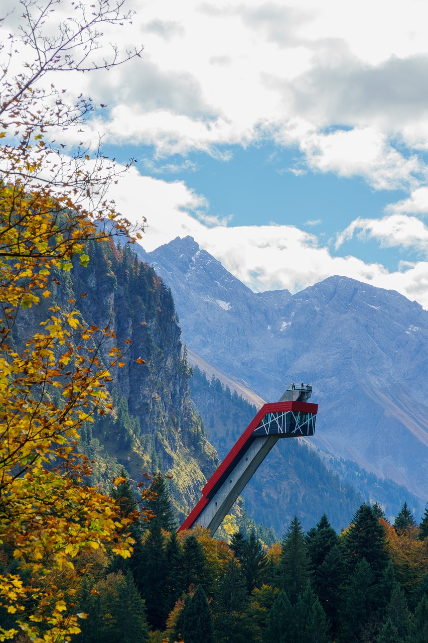 oberstdorf heini klopfer ski flying hill allgäu free photo