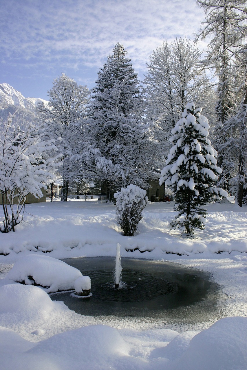 oberstdorf ice winter time free photo