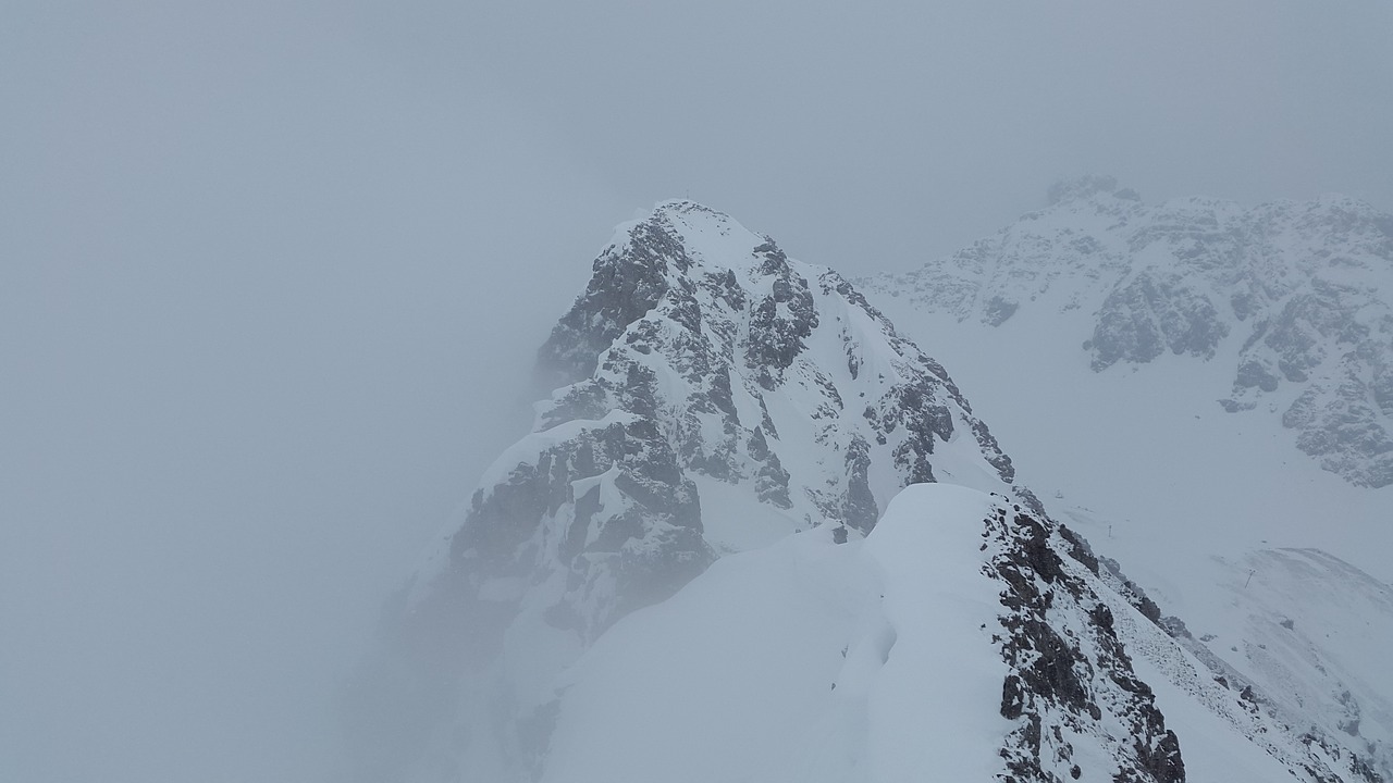 oberstdorf hammer top alpine winter free photo