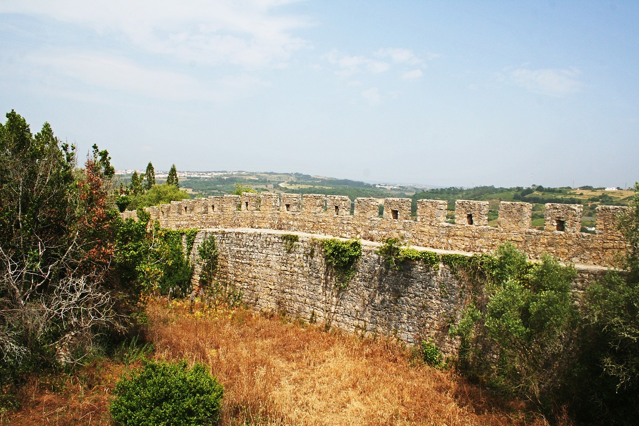 óbidos portugal castle free photo