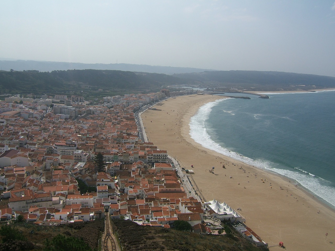 obidos portugal ocean free photo