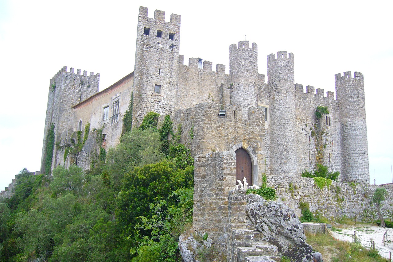 óbidos castle portugal free photo