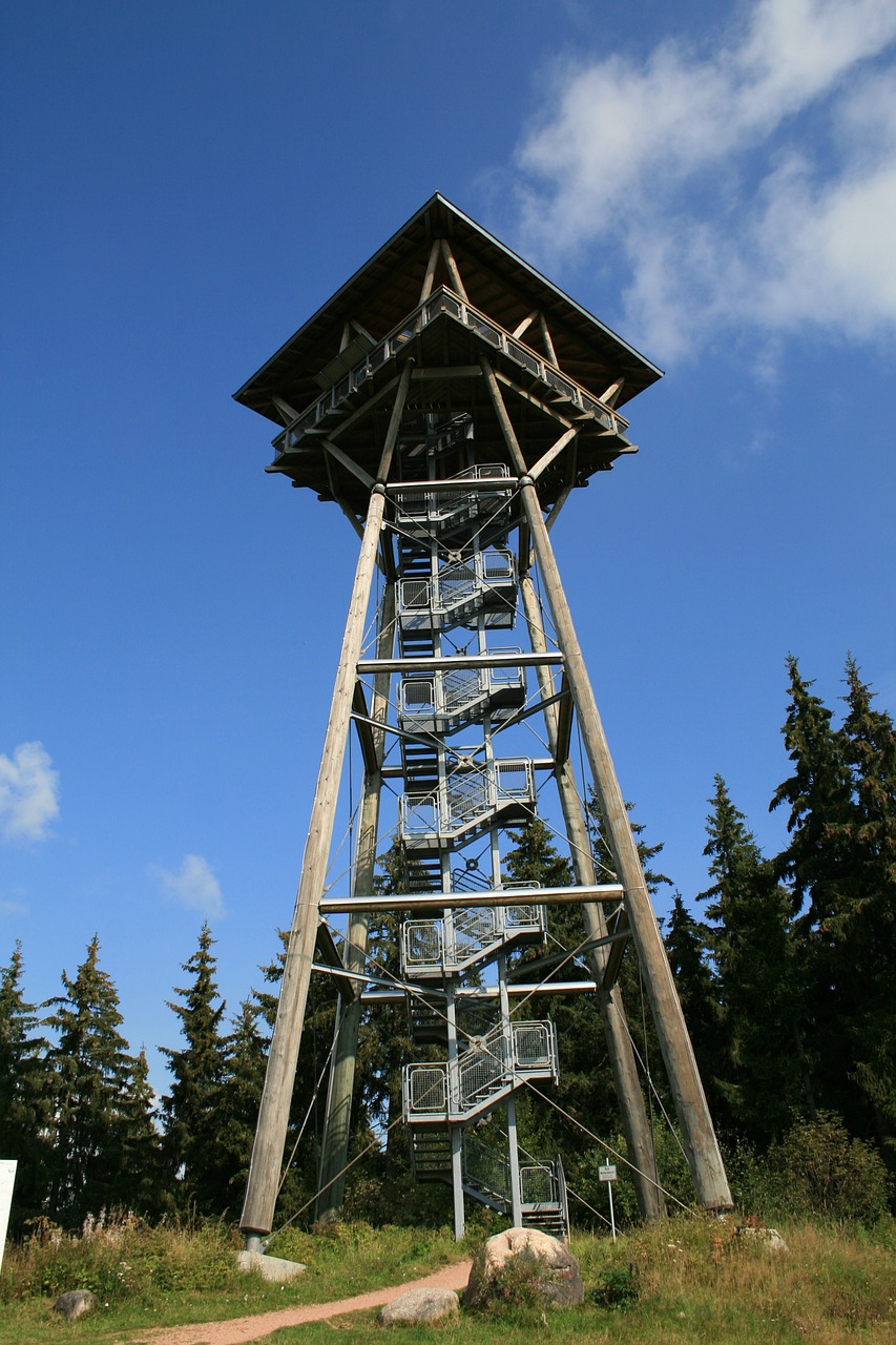 observation tower tower building free photo