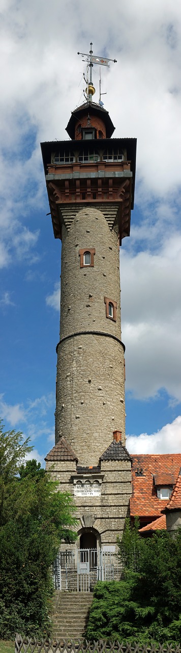 observation tower frankenwarte lookout free photo