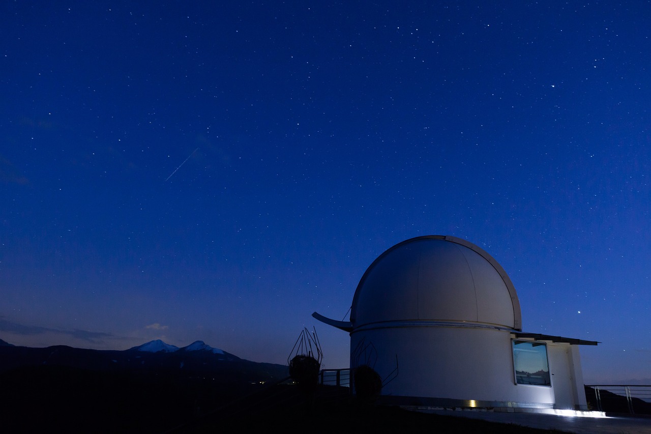 observatory stars sky free photo