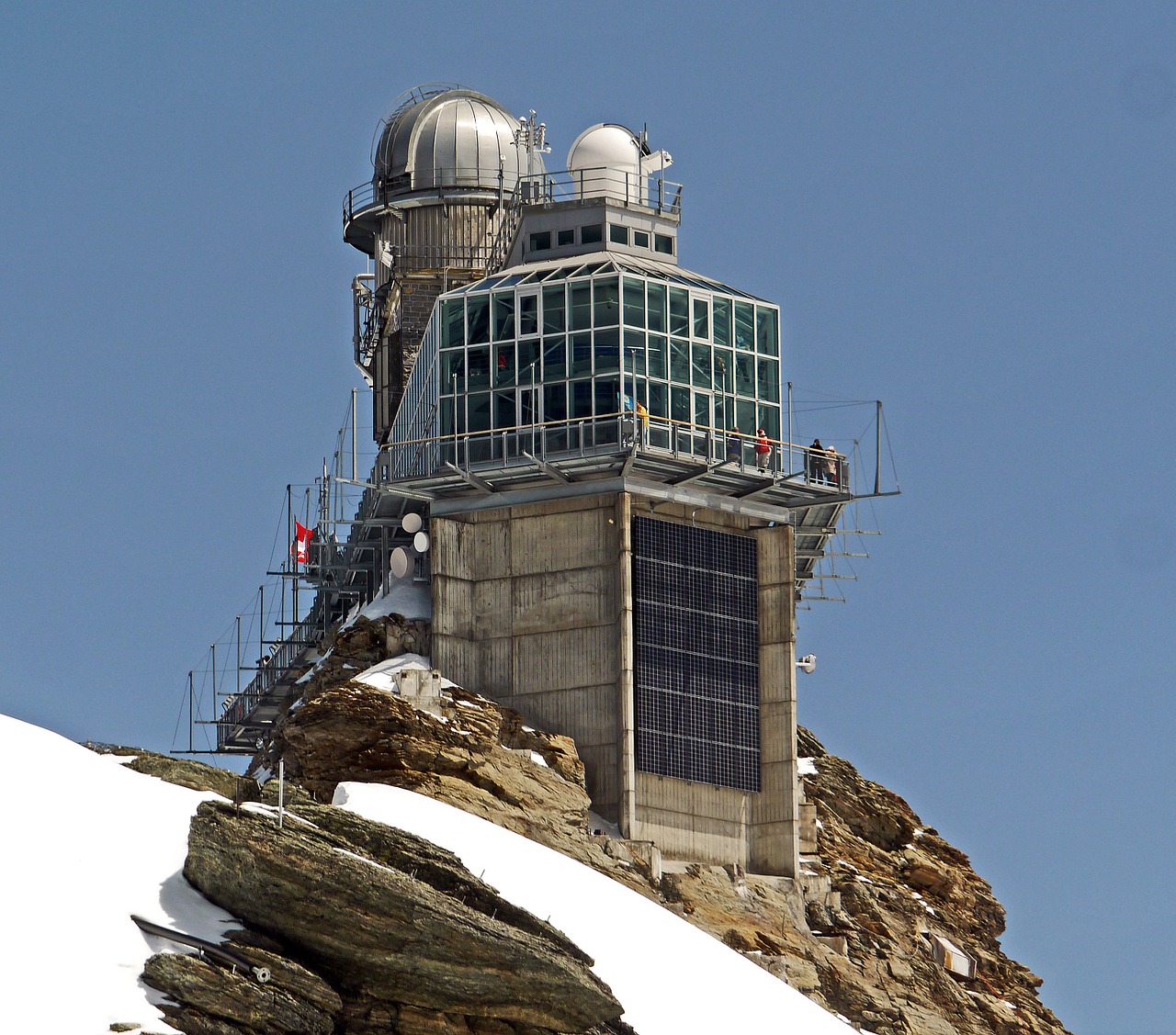 observatory jungfraujoch 3500m free photo