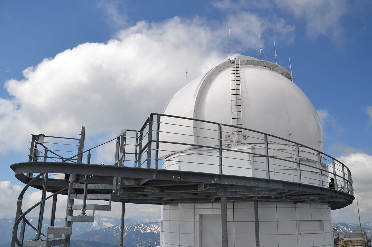 observatory wendelstein mountain free photo