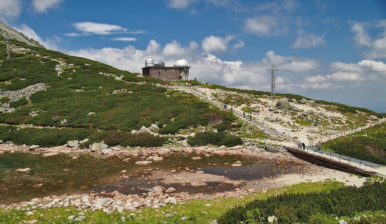 observatory  mountain lake  high tatras free photo