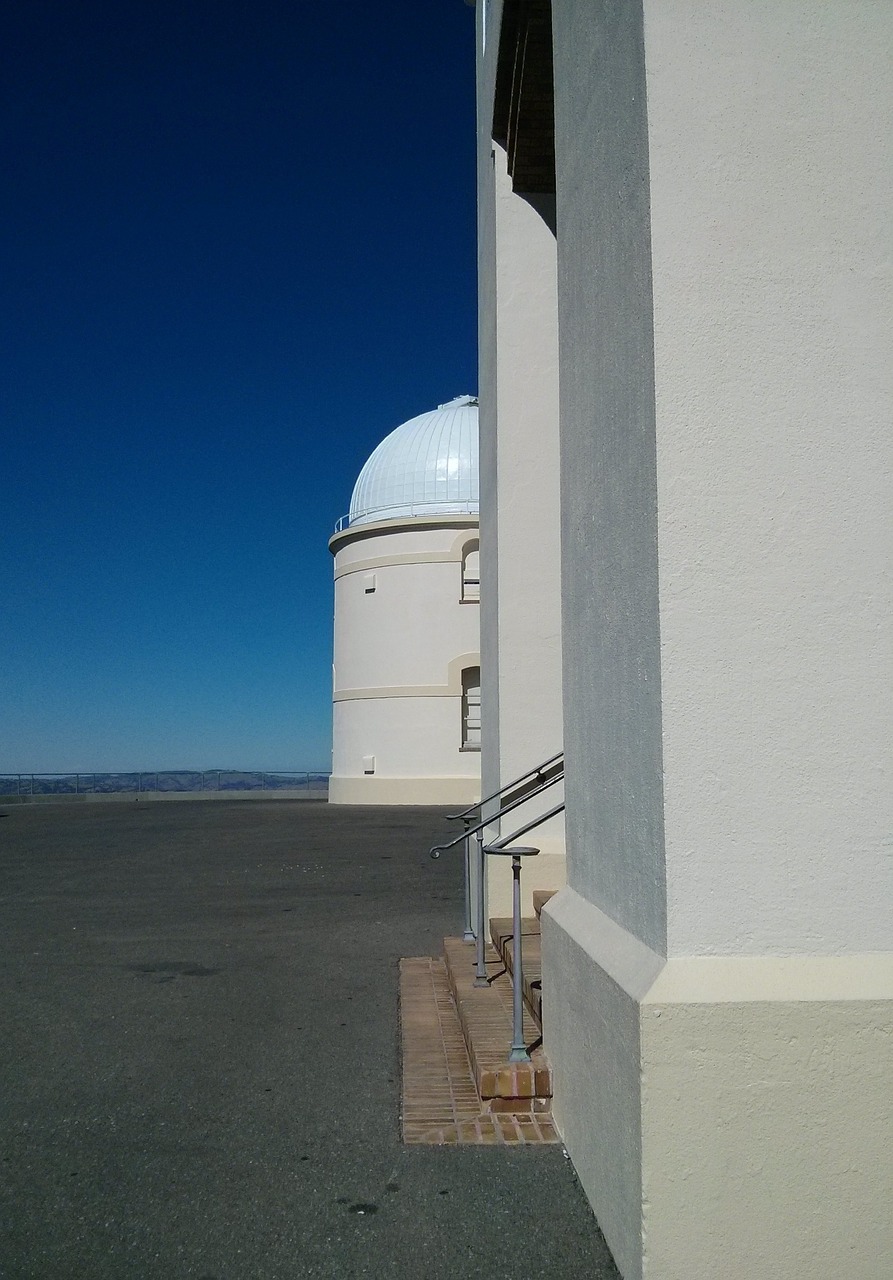 observatory white building free photo