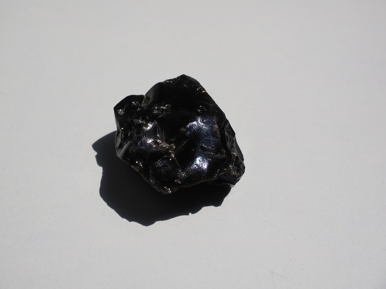 obsidian stone volcanic free photo