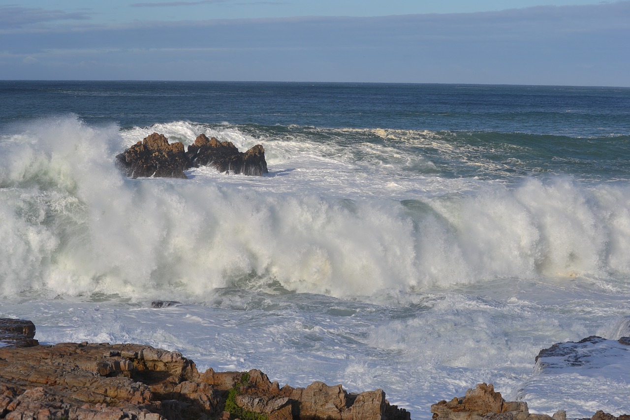ocean waves overload free photo