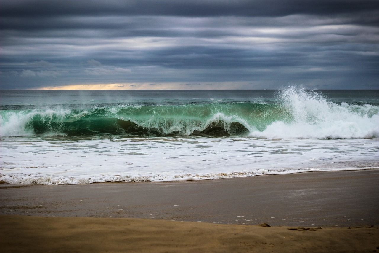 ocean onda costa free photo