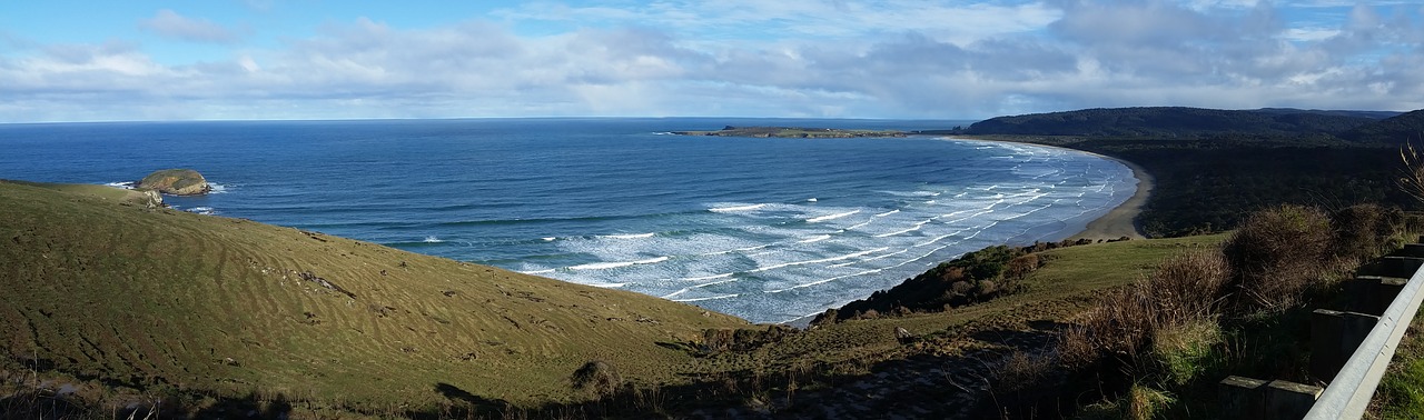 ocean new zealand coast free photo