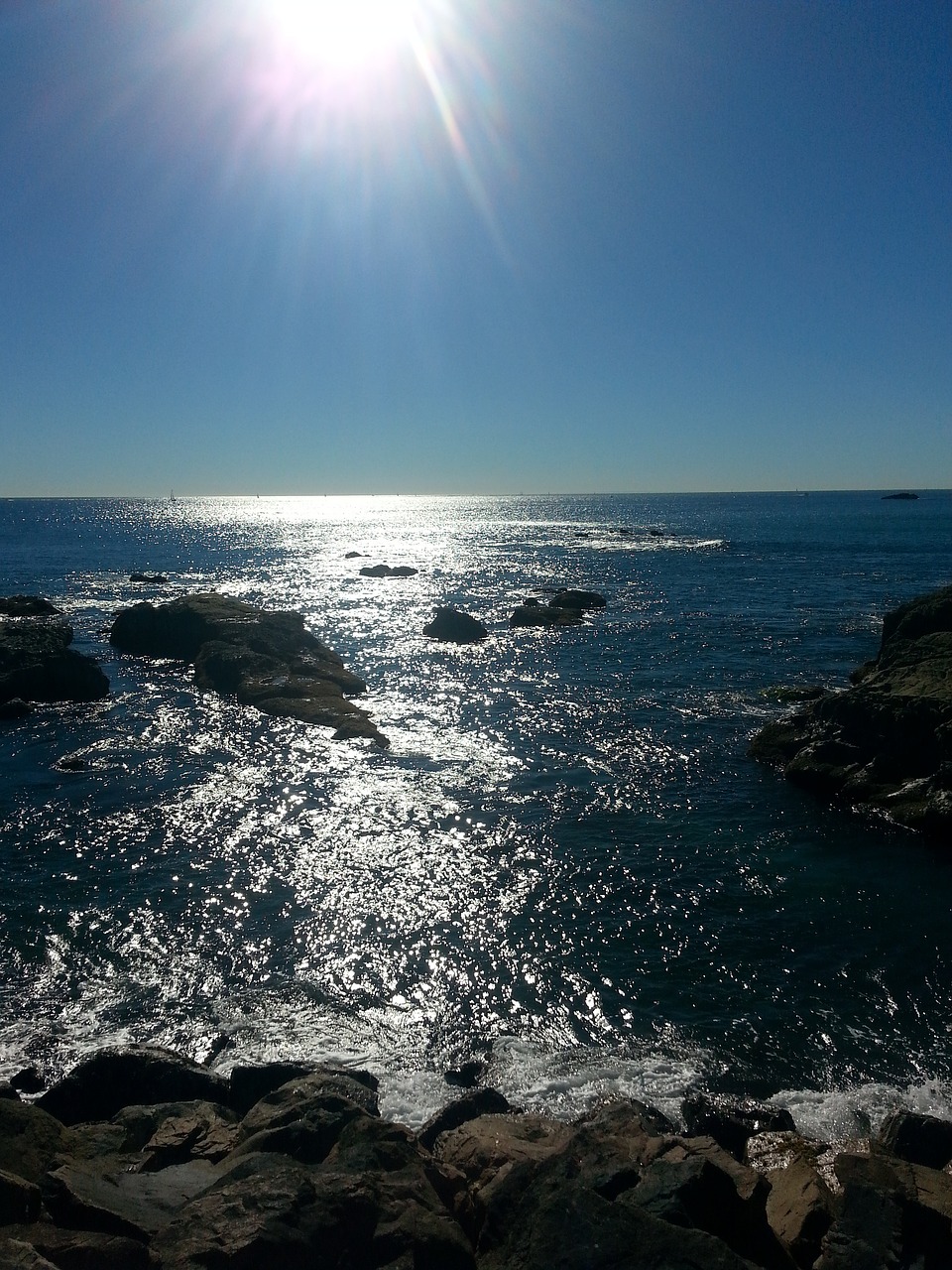 ocean calm seascape free photo