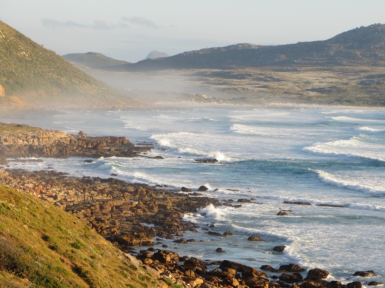 ocean south africa coastal drive free photo