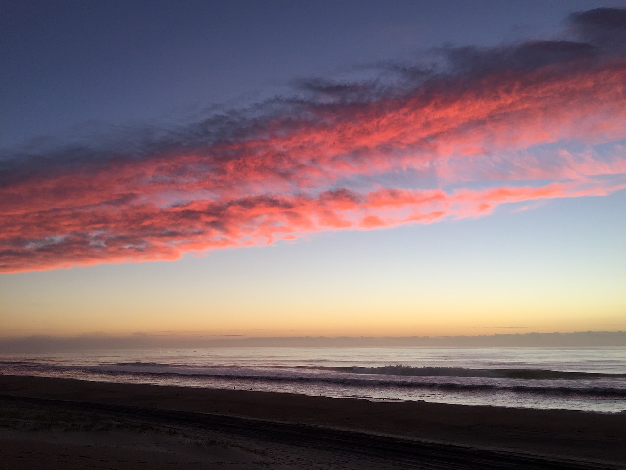 ocean sunrise beach free photo