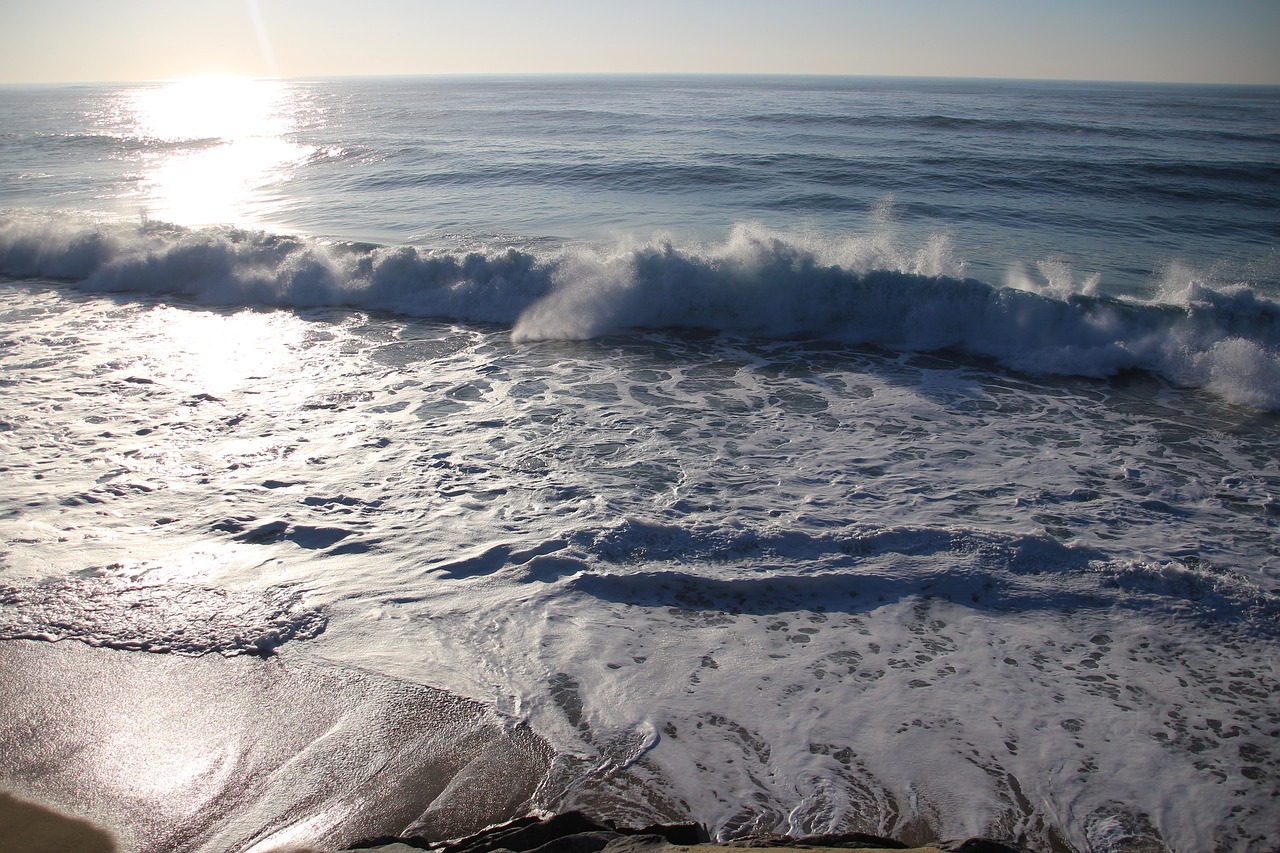 ocean waves beach free photo