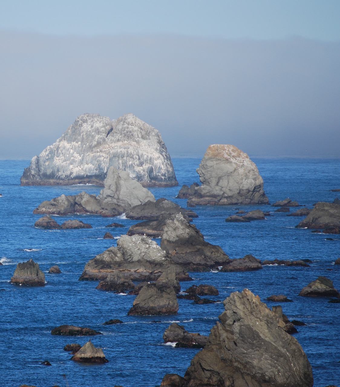 ocean rocks blue free photo