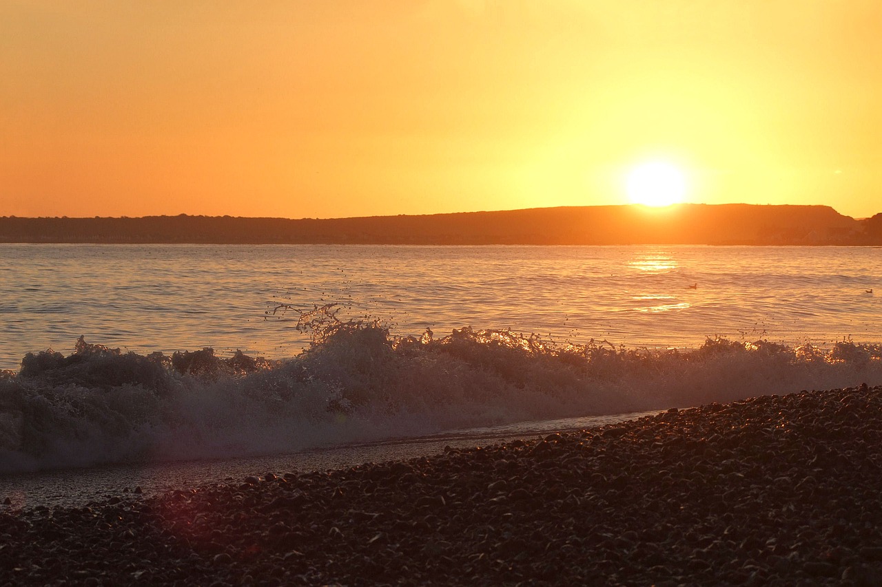 ocean dorset england free photo