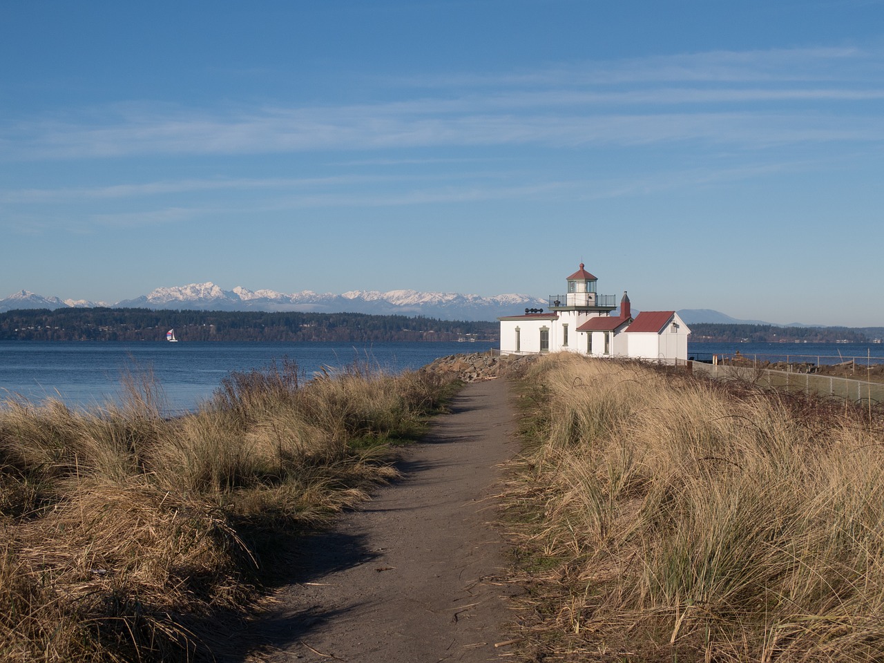 ocean lighthouse coast free photo