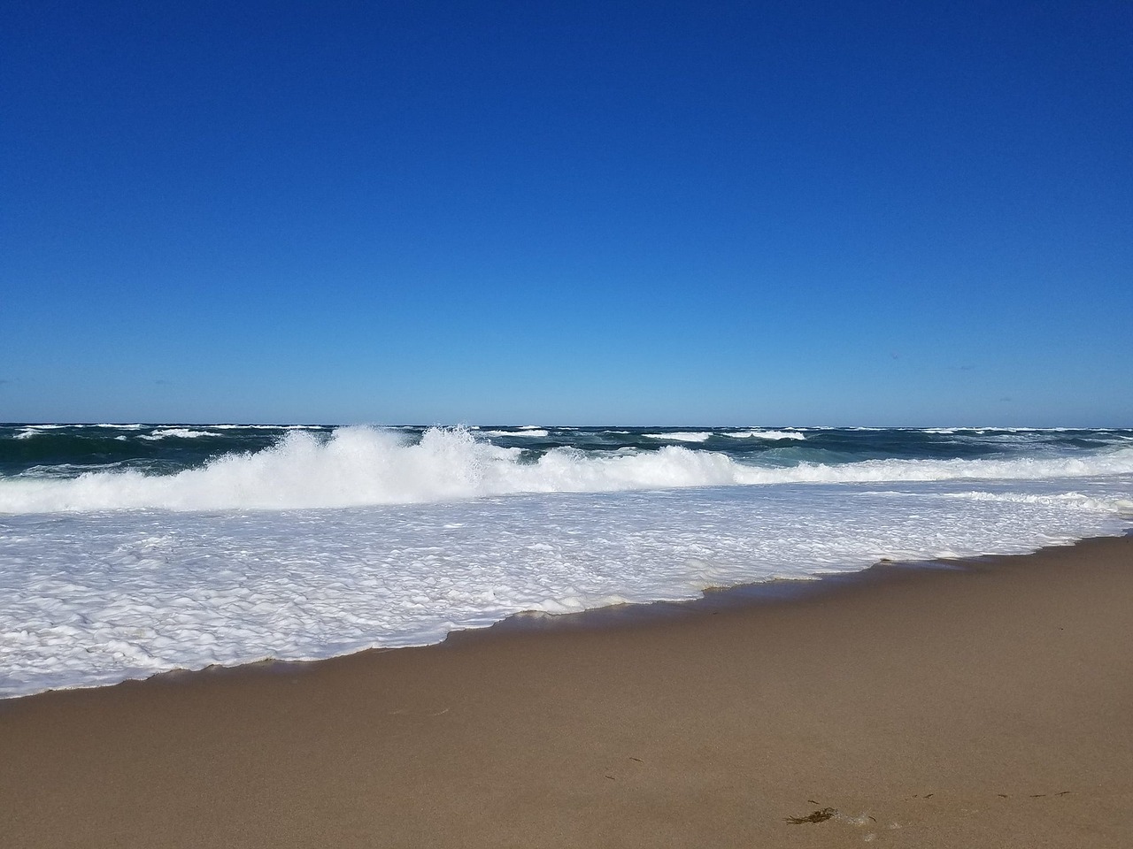 ocean waves blue free photo