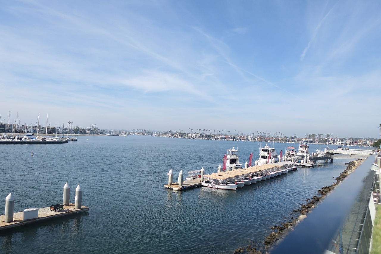 ocean ship pier free photo