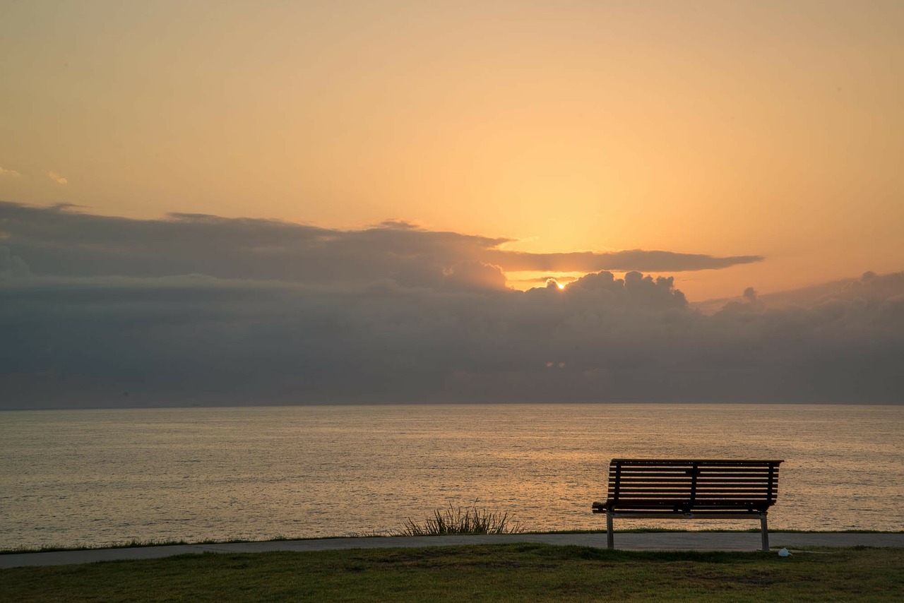 ocean water sunrise free photo