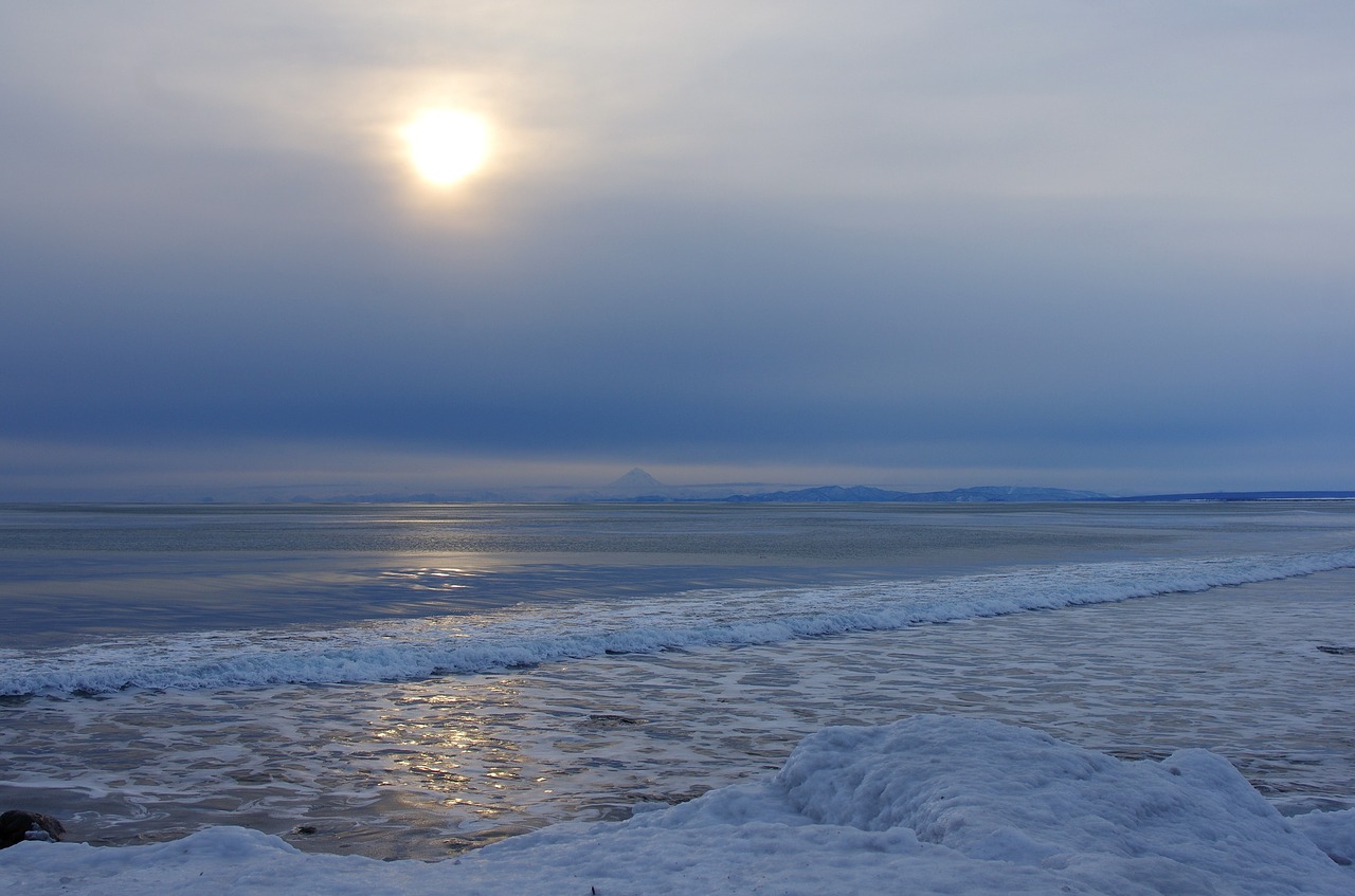 ocean sunrise wave free photo