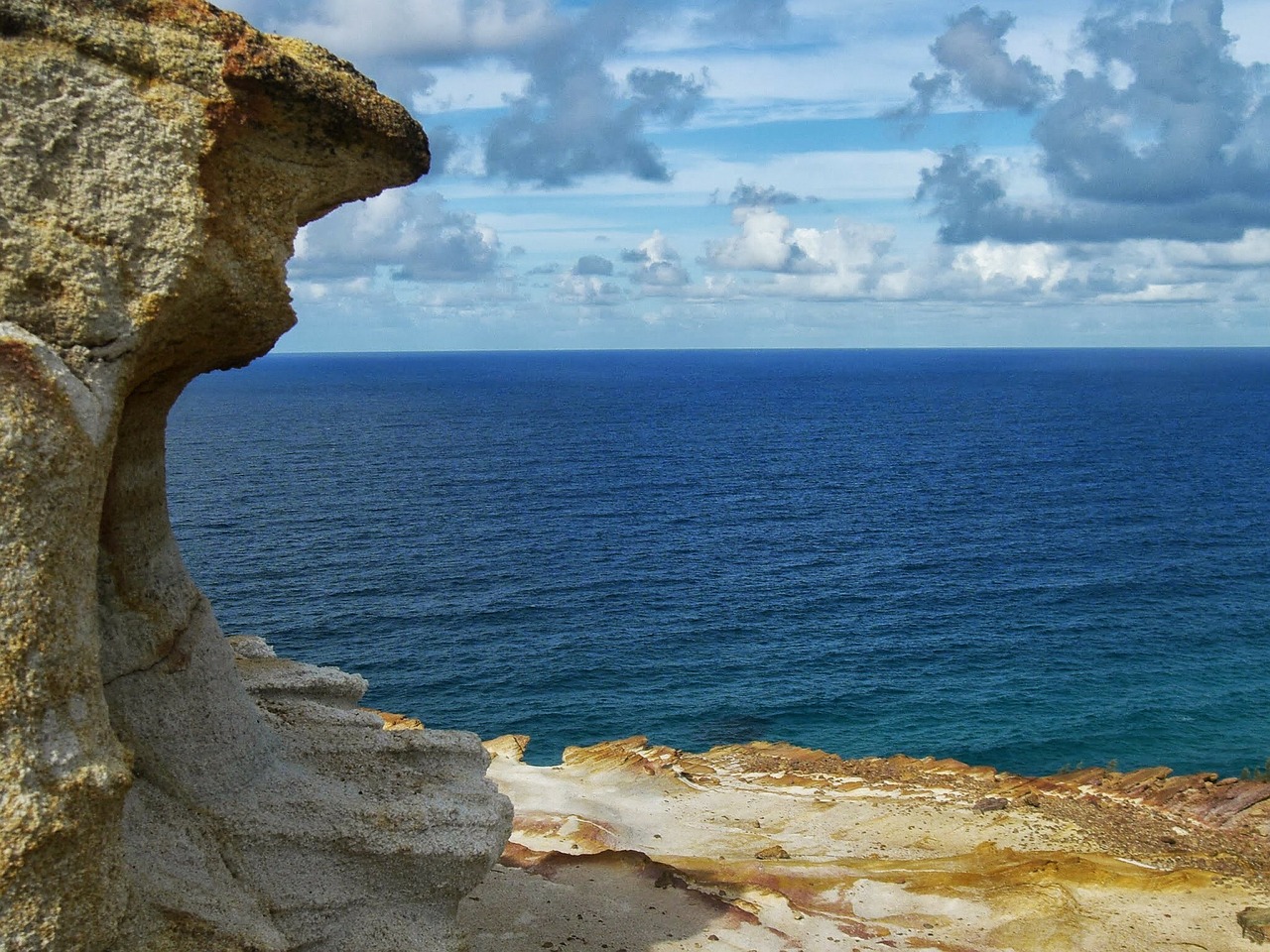 ocean sea rock free photo