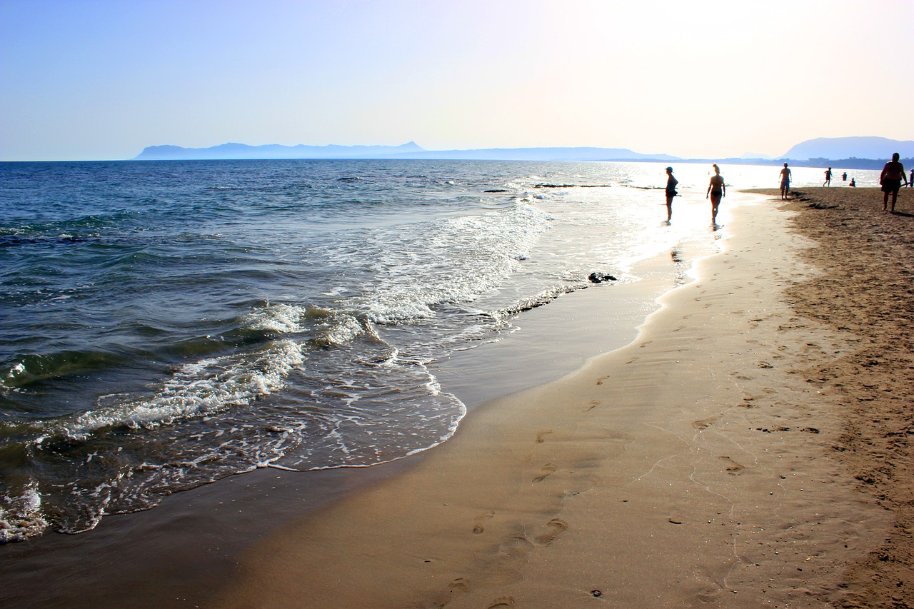 ocean  beach  sand free photo