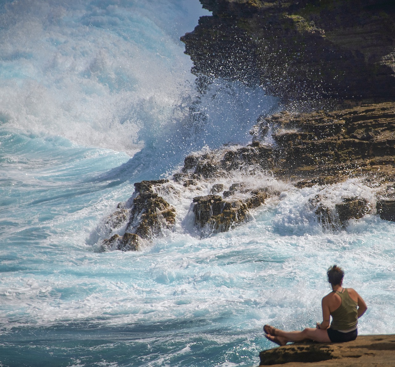 ocean  sea  wave free photo