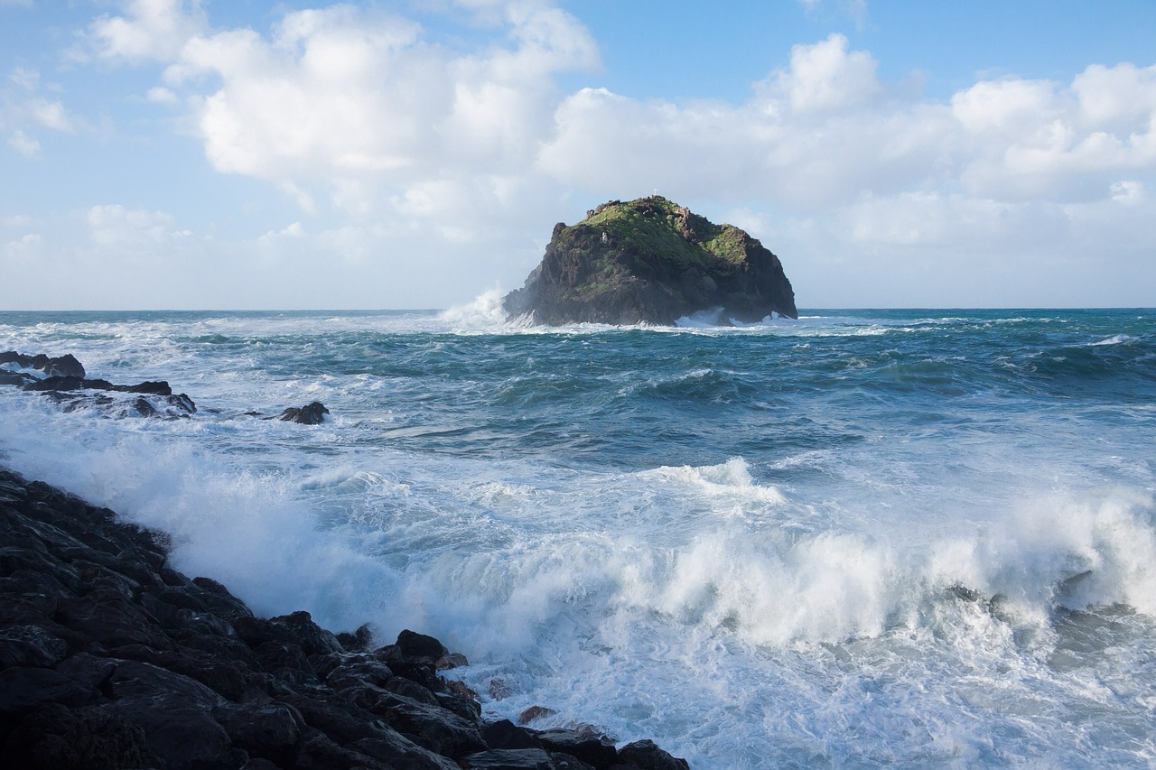 ocean flood sea free photo